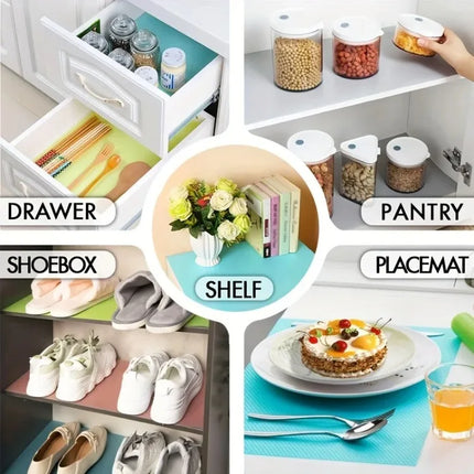 4-Piece EVA Refrigerator Liner Mat Set