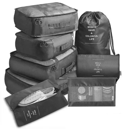 7-Piece Travel Packing Organizer Set