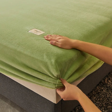 Soft Velvet Fitted Sheet