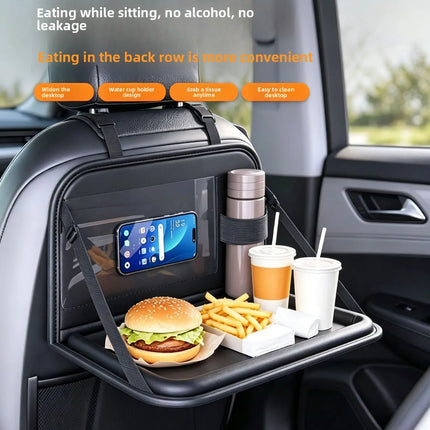 Car Seat-Back Organizer with Tray