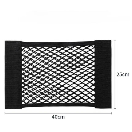 Double-Layer Car Trunk Mesh Organizer