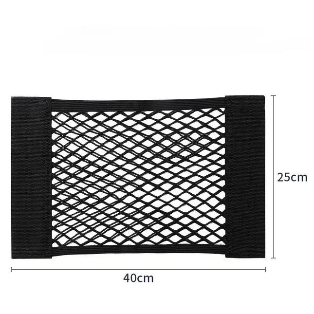 Double-Layer Car Trunk Mesh Organizer