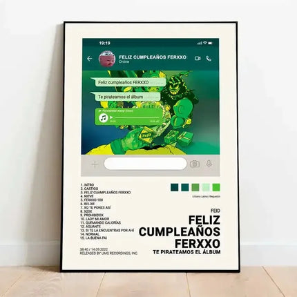 Latin Pop Music Poster