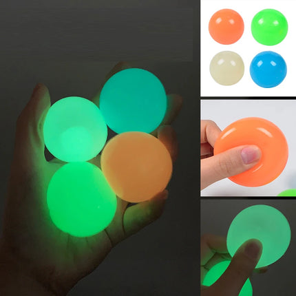 Luminous Sticky Target Balls