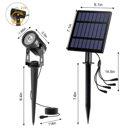 Solar LED Garden Spotlight