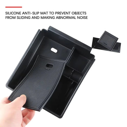 Car Center Console Storage Tray