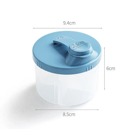 4-Compartment Baby Food Storage Box
