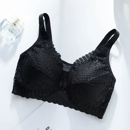 Front-Button Maternity Nursing Bra