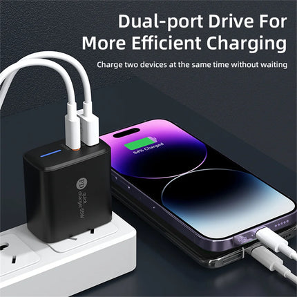 65W Multi-Port Fast Charger