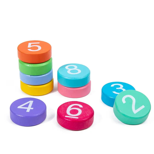 Montessori Math Card Matching Game for Kids