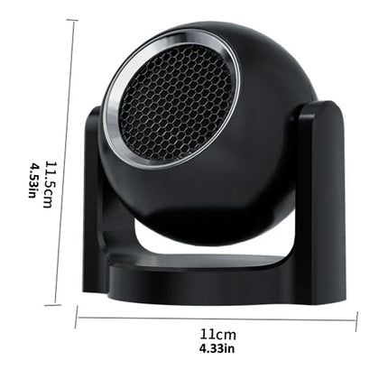 NNEOBA 12V 120W Portable Car Heater Defroster Fan Black