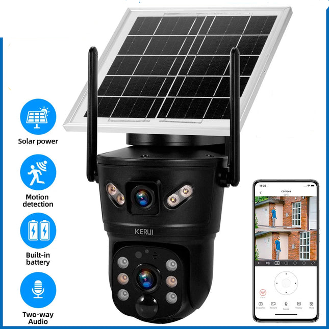 6MP 4G Solar Security Camera