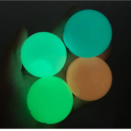 Luminous Sticky Target Balls