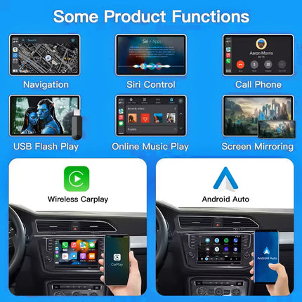 Wireless CarPlay Interface for Volkswagen