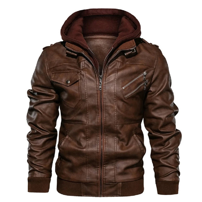 Men's PU Leather Jacket