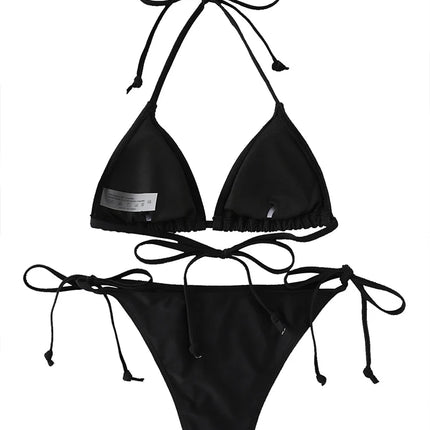 Triangle String Bikini Set