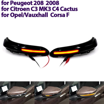 Dynamic LED Mirror Turn Signals