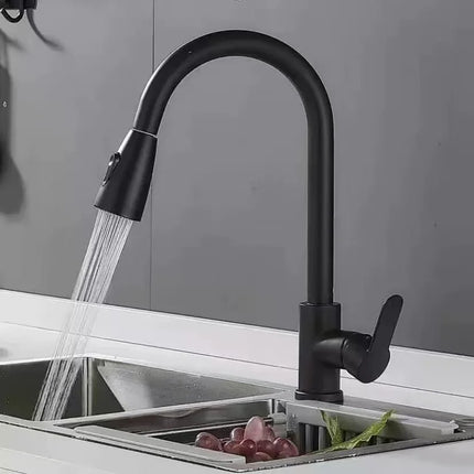 Flexible Pull-Out Kitchen Faucet