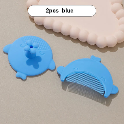 Baby Silicone Scalp Massage Brush Set