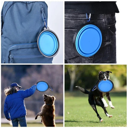 Portable Silicone Pet Bowl