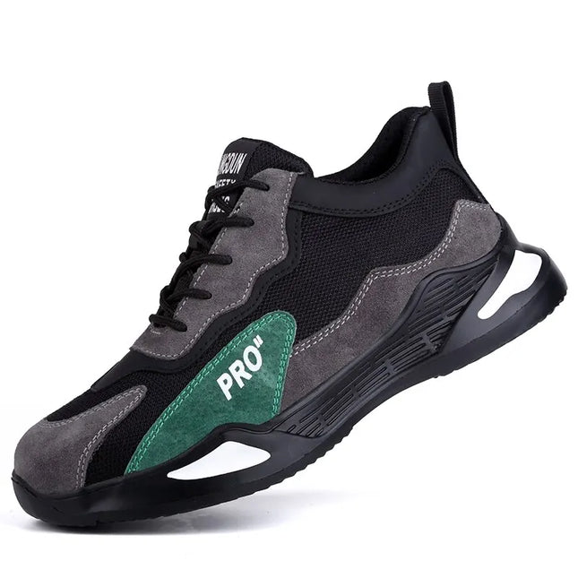 Men's Steel Toe Puncture-Resistant Safety Boots