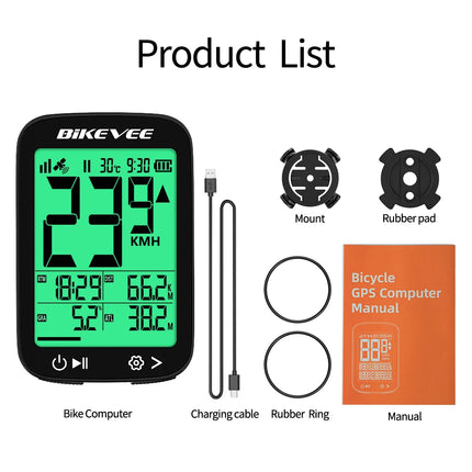 Wireless GPS Bike Computer