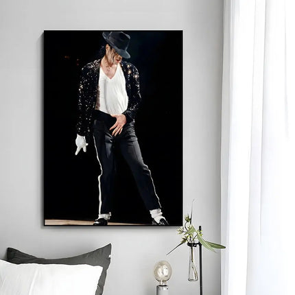 Iconic Pop Singer Wall Art Poster
