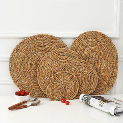 Woven Rattan Pot Mat