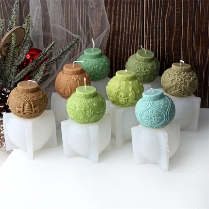 Christmas Silicone Candle Mold