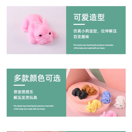 Cute Squishy Dog Stress Toy