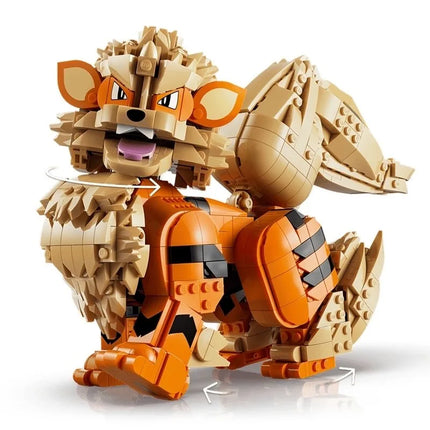 Orange Fantasy Beast Building Block Set