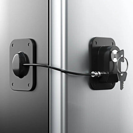 Refrigerator Safety Lock with Key