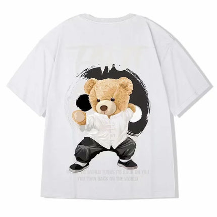 Men's Oversized Hip Hop Printed T-Shirt