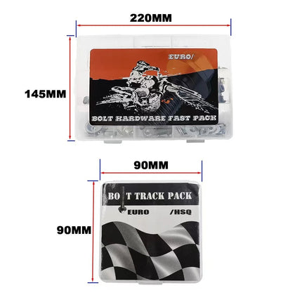 Motorcycle Screw and Bolt Repair Kit