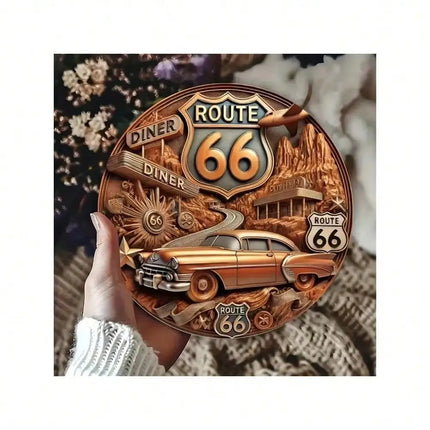 Antique Route Outdoor Wall Decor