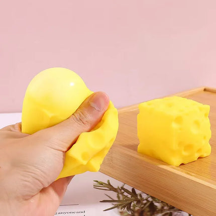 Cheese Squeeze Fidget Toy