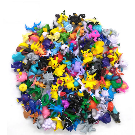 Mini Anime Action Figure Set