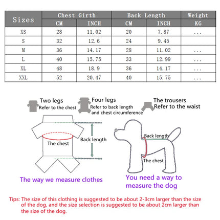 Warm Windproof Dog Coat