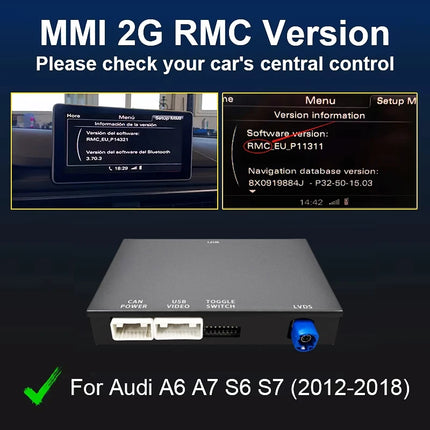 Wireless CarPlay and Android Auto Interface