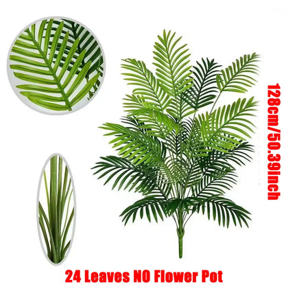 Large Artificial Tropical Palm Branch
