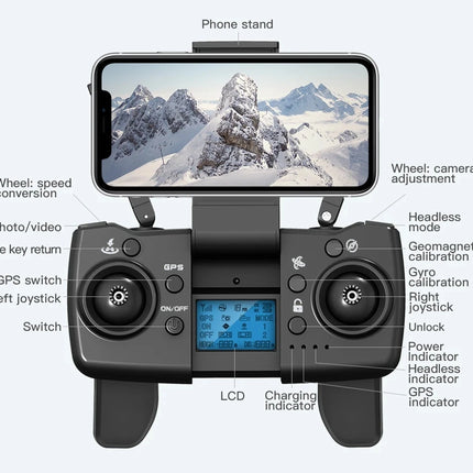 4K GPS Dual Camera Drone