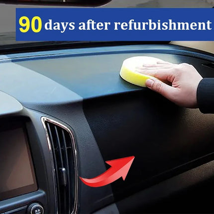 Car Plastic Restorer & Black Shine