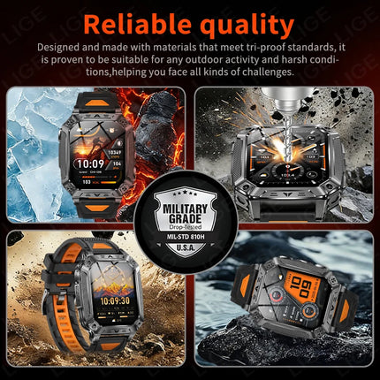 Smartwatch with Flashlight