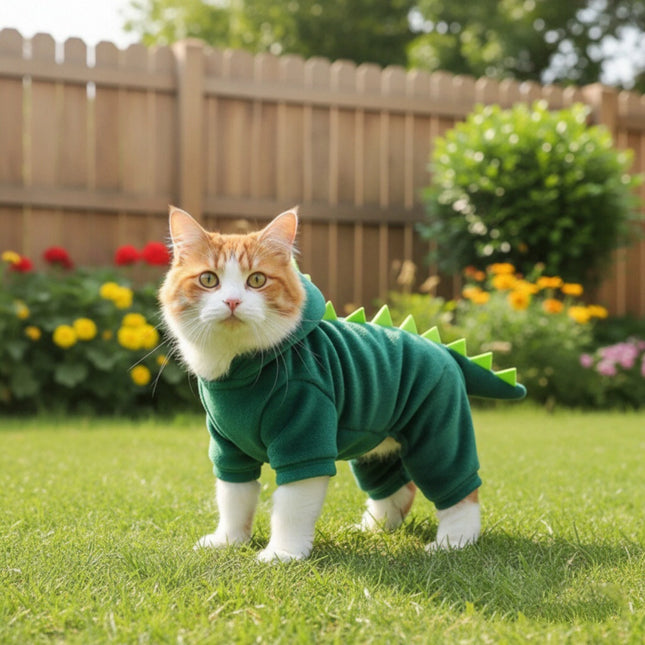 Dinosaur Plush Pet Outfit