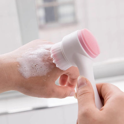 3D Double-Sided Facial Cleansing Brush