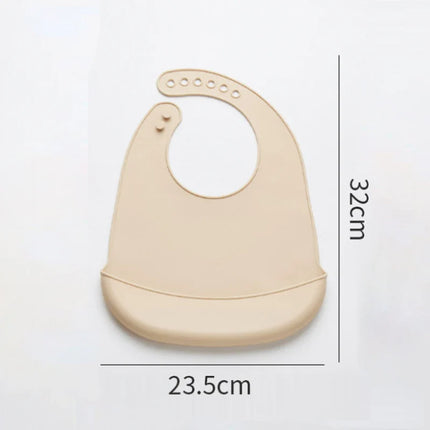 Baby Silicone Bib with Pocket