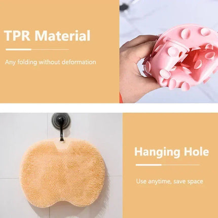 Silicone Bath and Foot Scrubbing Brush
