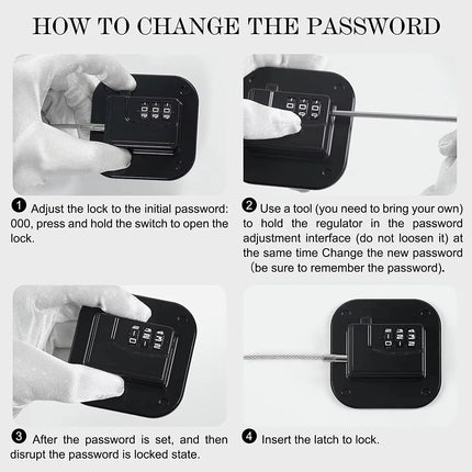 Childproof Safety Lock with Key