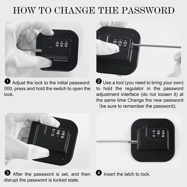 Childproof Safety Lock with Key