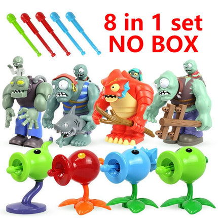 Zombie Game Character Toy Set